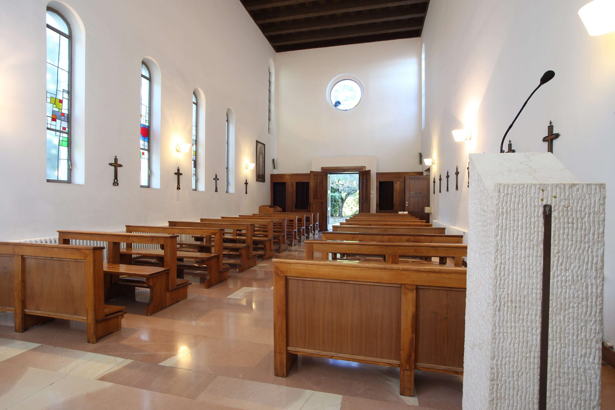 Assisi Oasi Sacro Cuore cappella