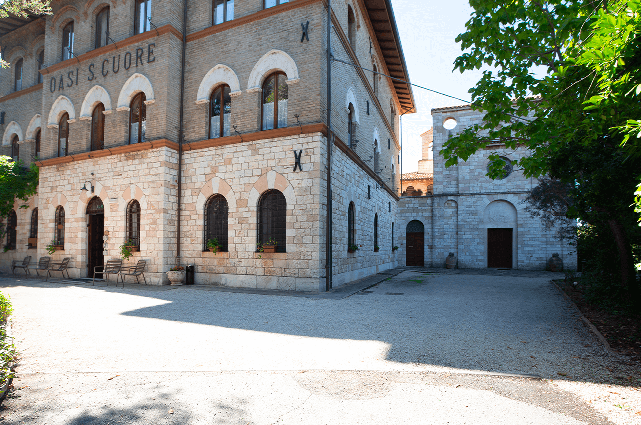 Assisi Oasi Sacro Cuore esterno