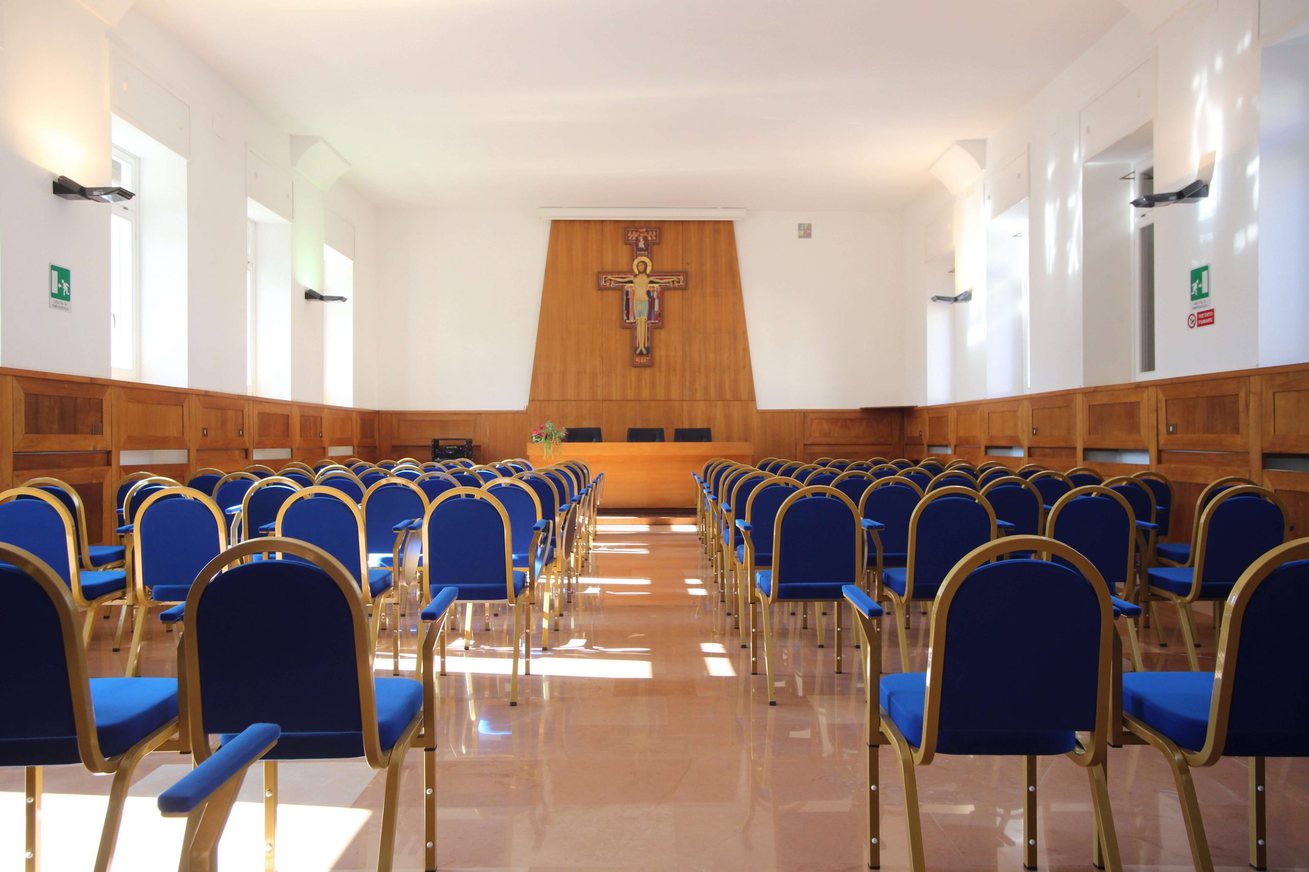 Assisi Oasi Sacro Cuore sala conferenza